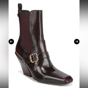 NWOT Sam Edelman Dark Brown Heeled Boots